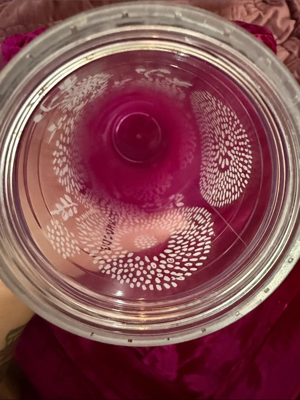 Starbucks Dandelion Blossom Acrylic Tumbler